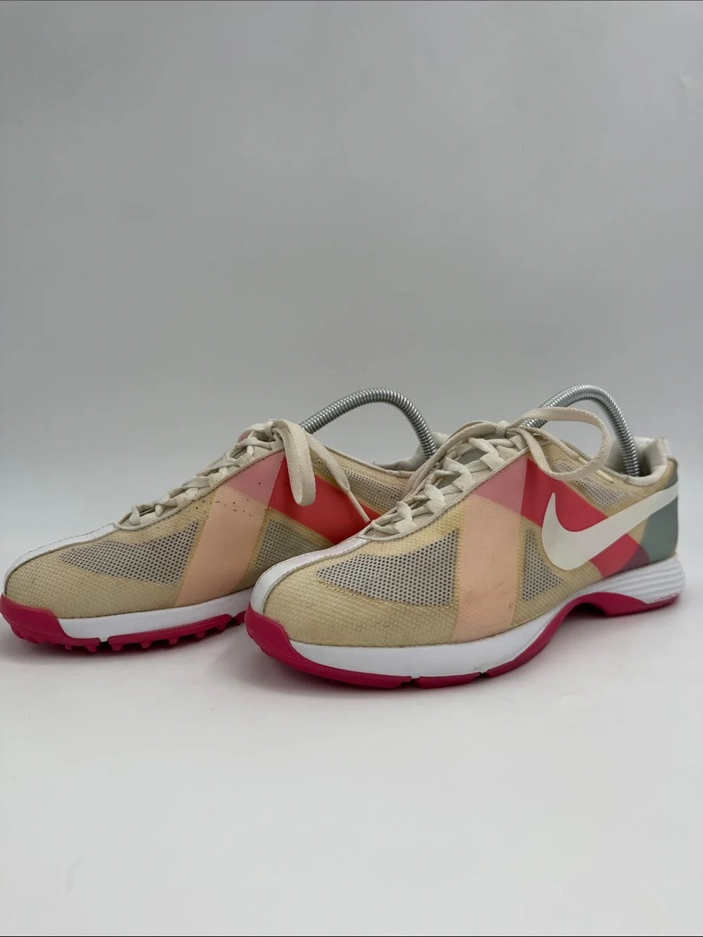 Nike Lunar Summer Lite Women's Spike-less Golf Shoe Women's Size 8.5 Peach Coral